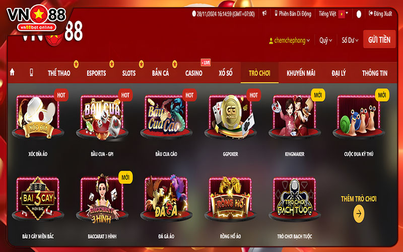 Baccarat VN88 | Cơn Mưa Tài Lộc Đắm Chìm Vào Đam Mê