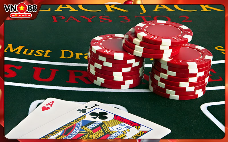 Cách chơi Blackjack VN88